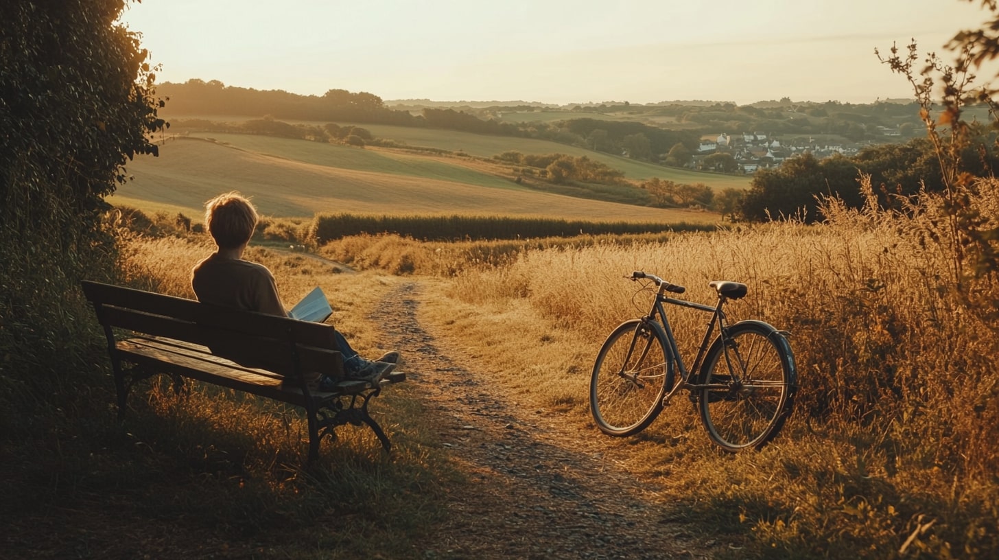 Invitation à ralentir et à porter un regard sensible sur le paysage de Plogastel-Saint-Germain